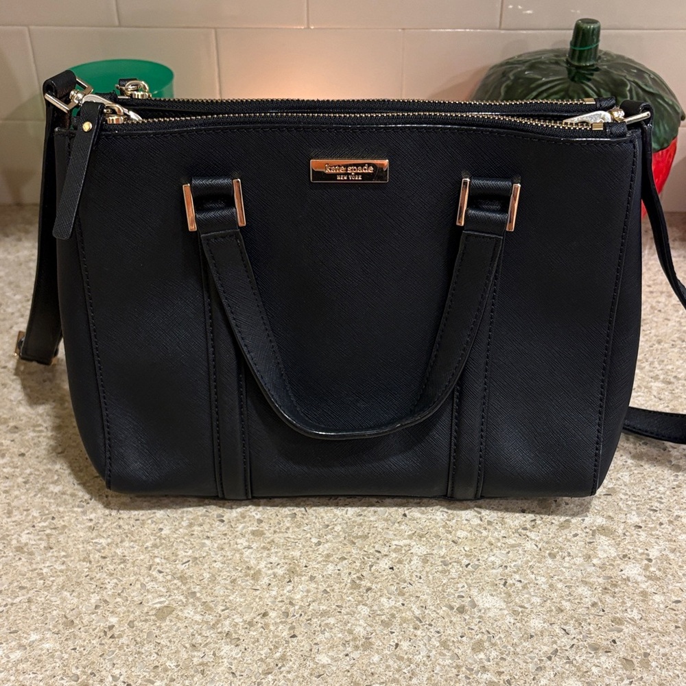 Kate Spade Black Satchel Bag